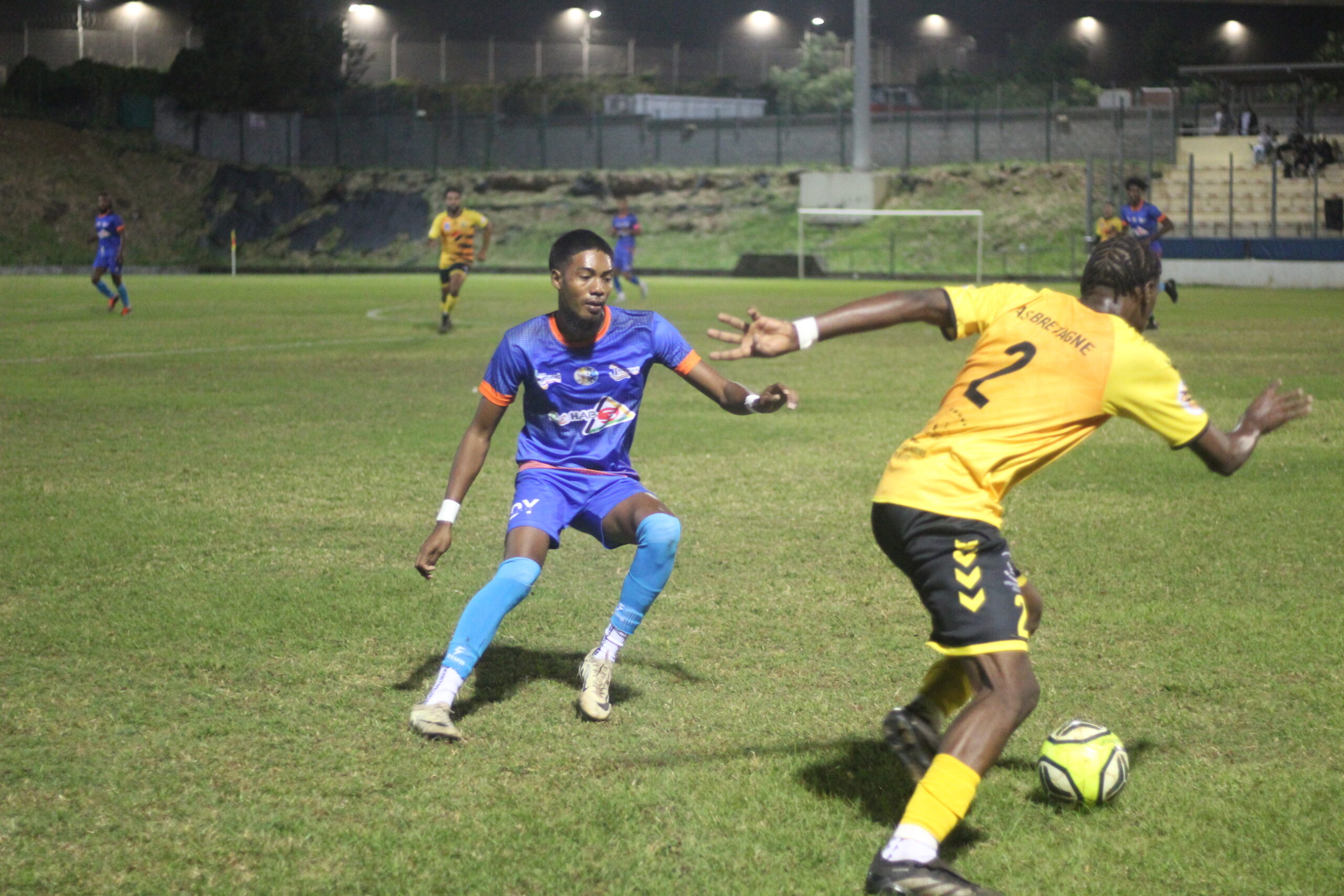L'AS Bretagne a réalisé le carton de la soirée face à la JSC Ravine Creuse 9-0